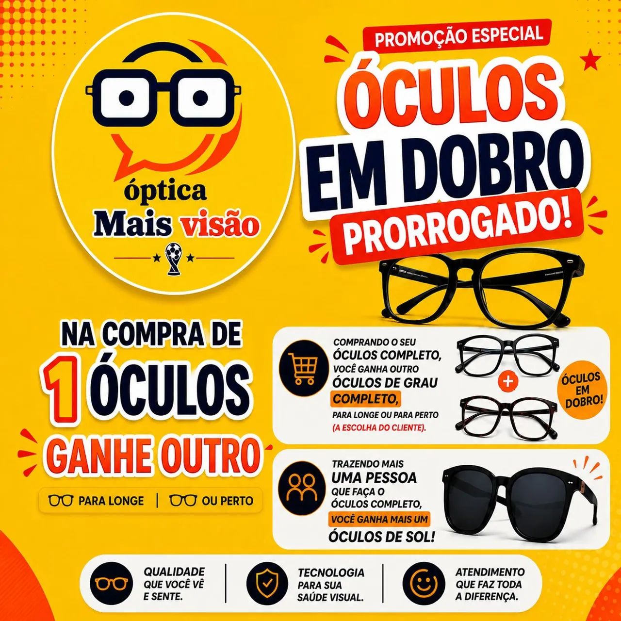 Ótica Mais visão!