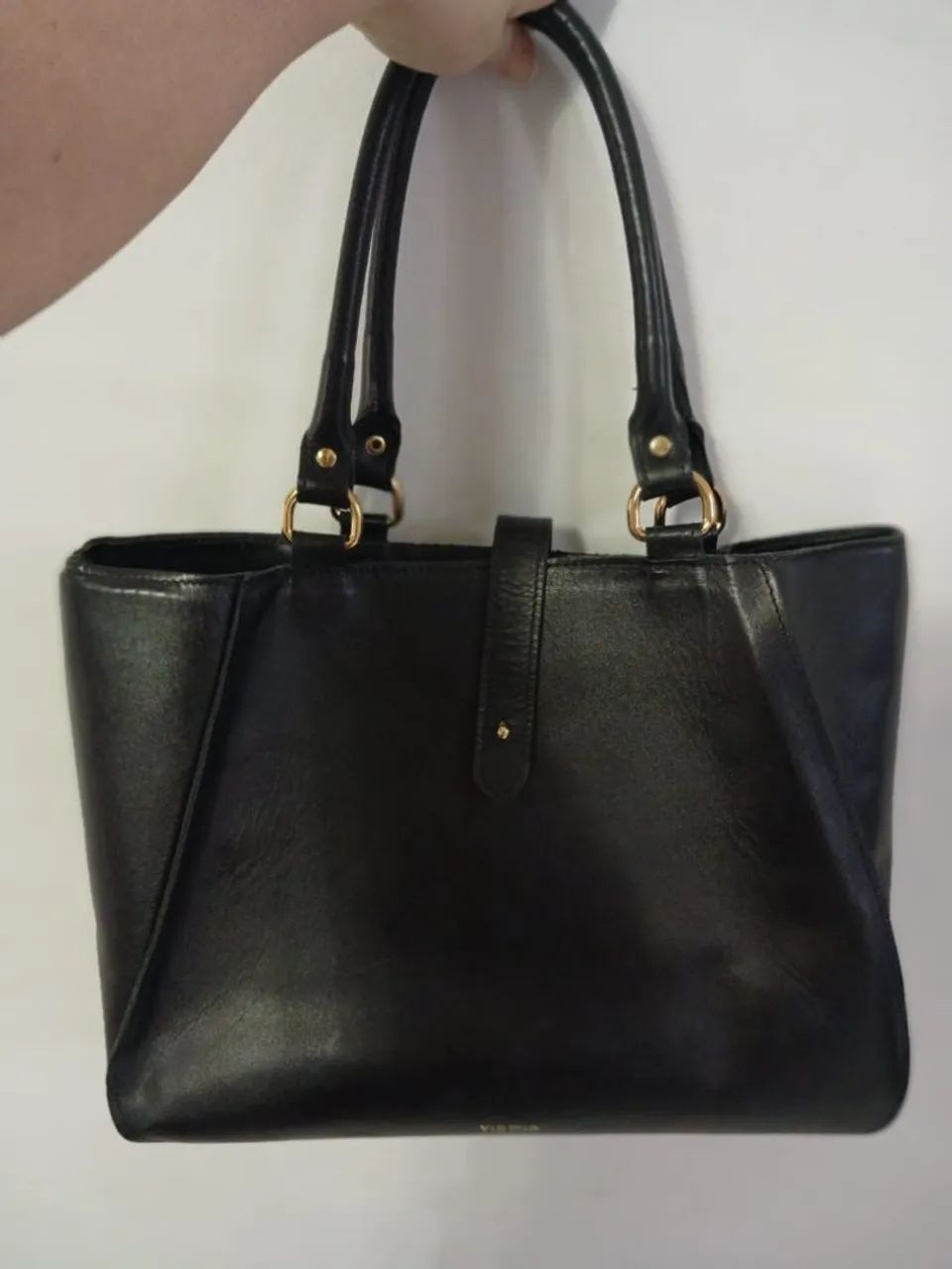 Bolsa de couro - Via Mia - Foto 3