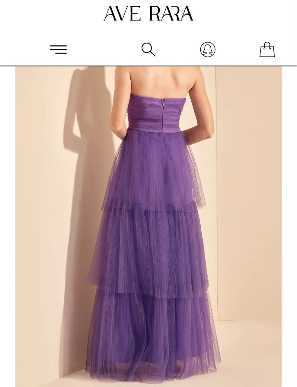 VESTIDO AVE RARA NOVO TAM 42 - Foto 3
