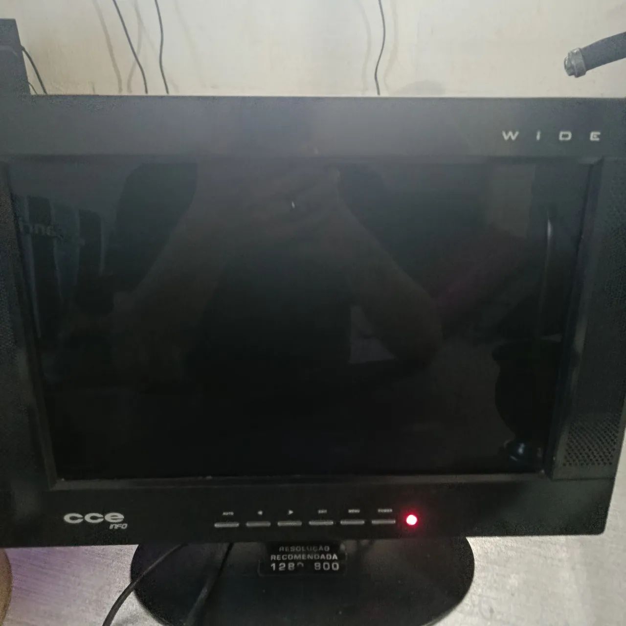 Monitor CCE LCD LMI-138 13'polegadas 60hz VGA 1280x800 - Foto 2