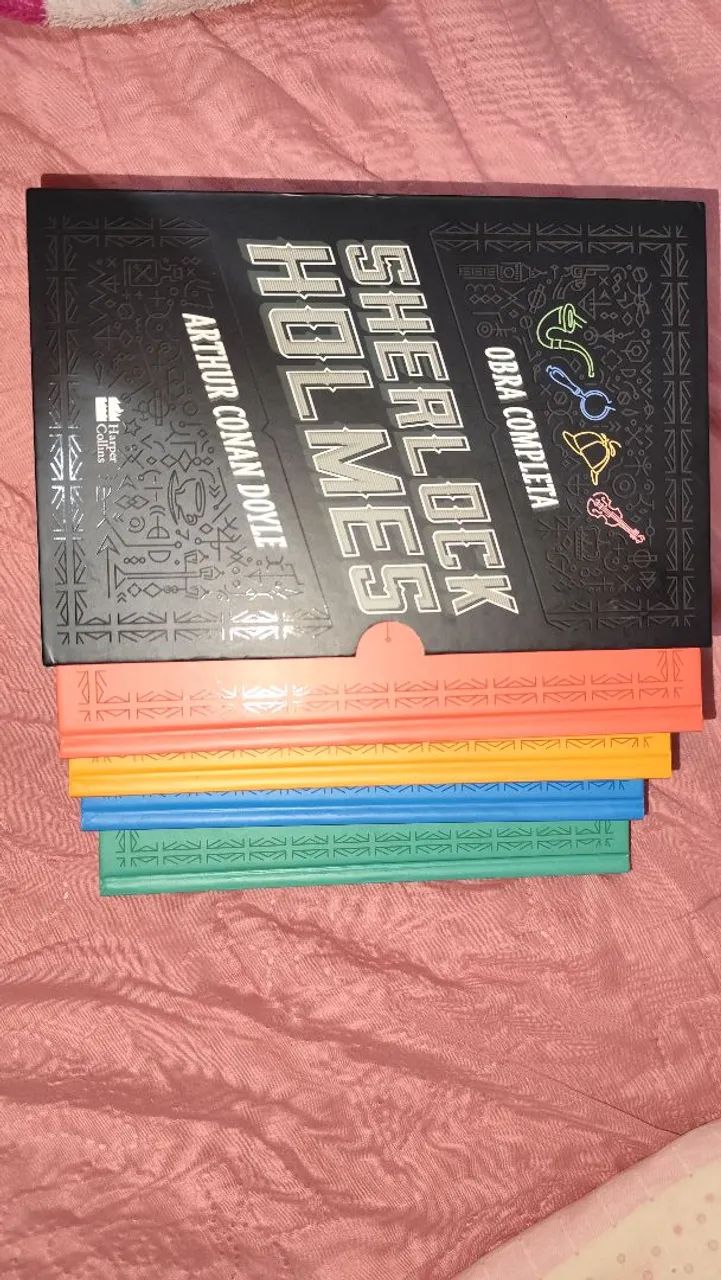 Box de livros de Sherlock Holmes - Foto 2