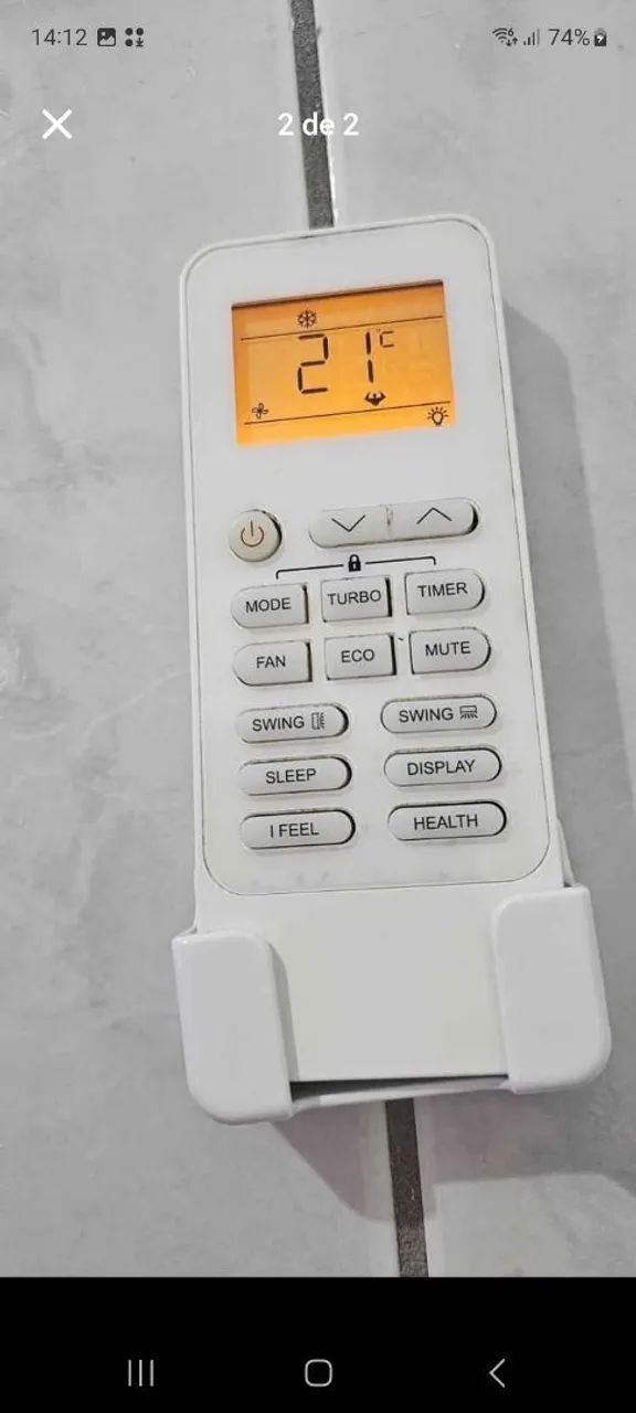 Ar condicionado agratto inverter 9.000 BTU - Foto 2