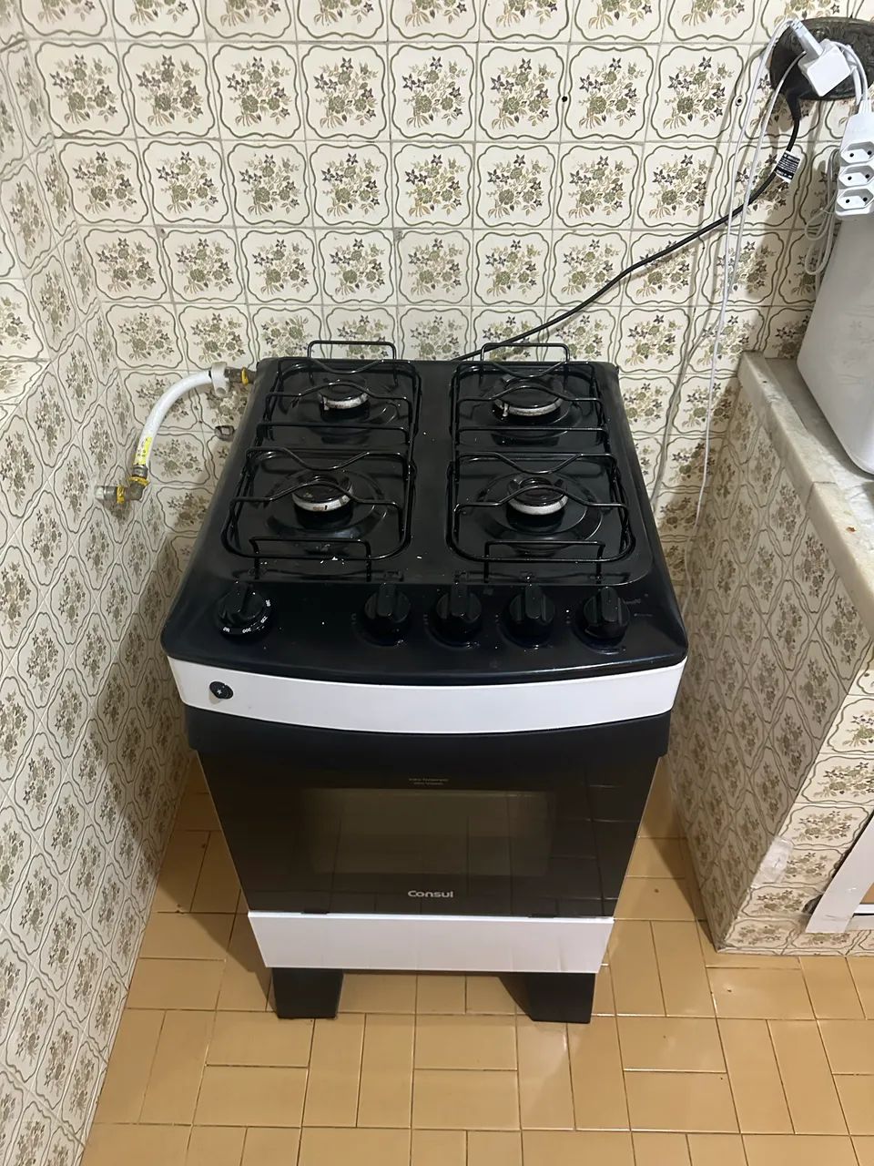 Fogão 4 Bocas Cônsul branco  - Foto 3