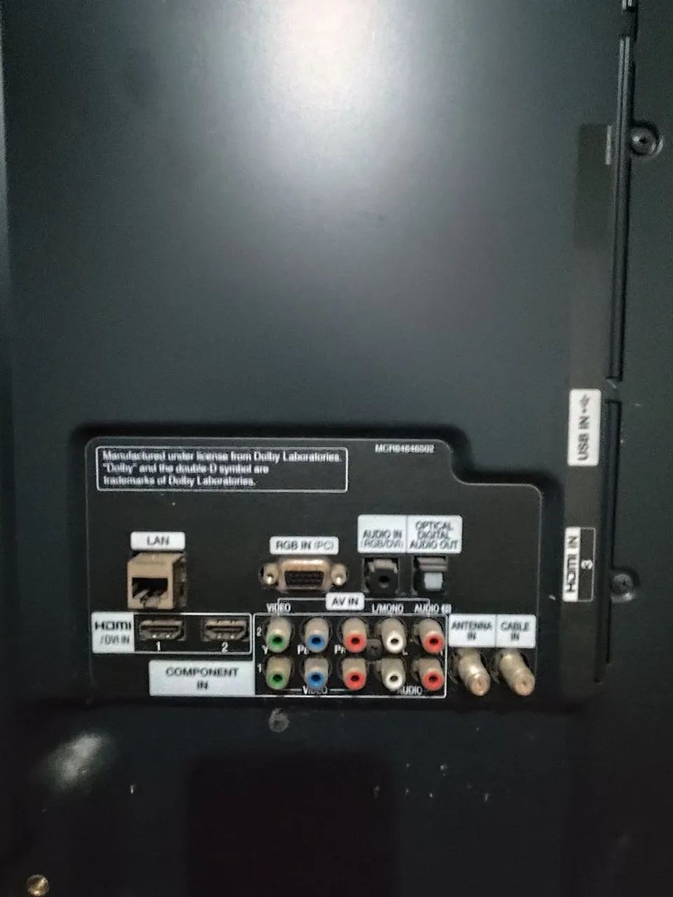 Tv Led LG 47 polegadas 3D  - Foto 4