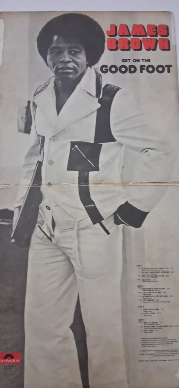 lp duplo james brown get on the good foot usado - Foto 3
