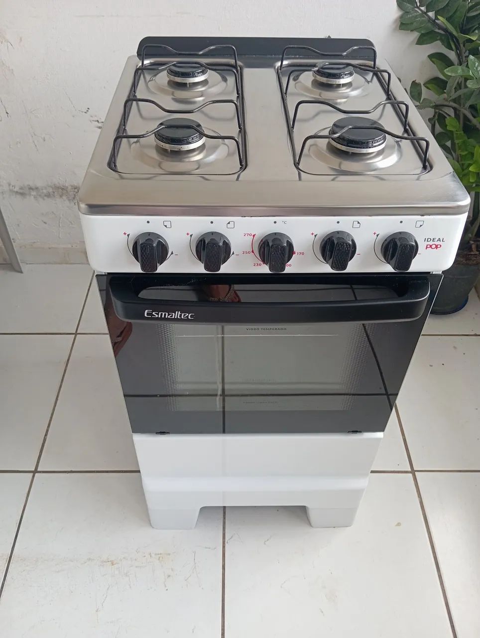 Fogão Esmaltec 4 bocas 