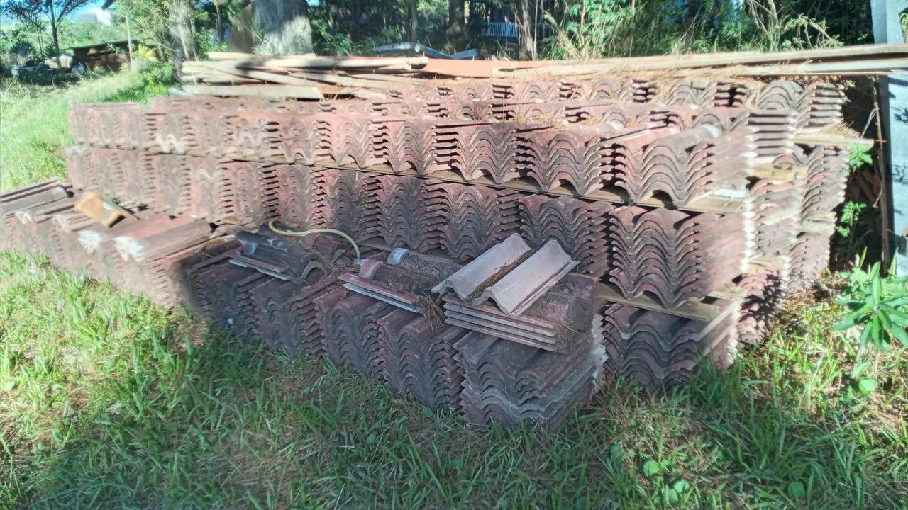 Telhas de cimento