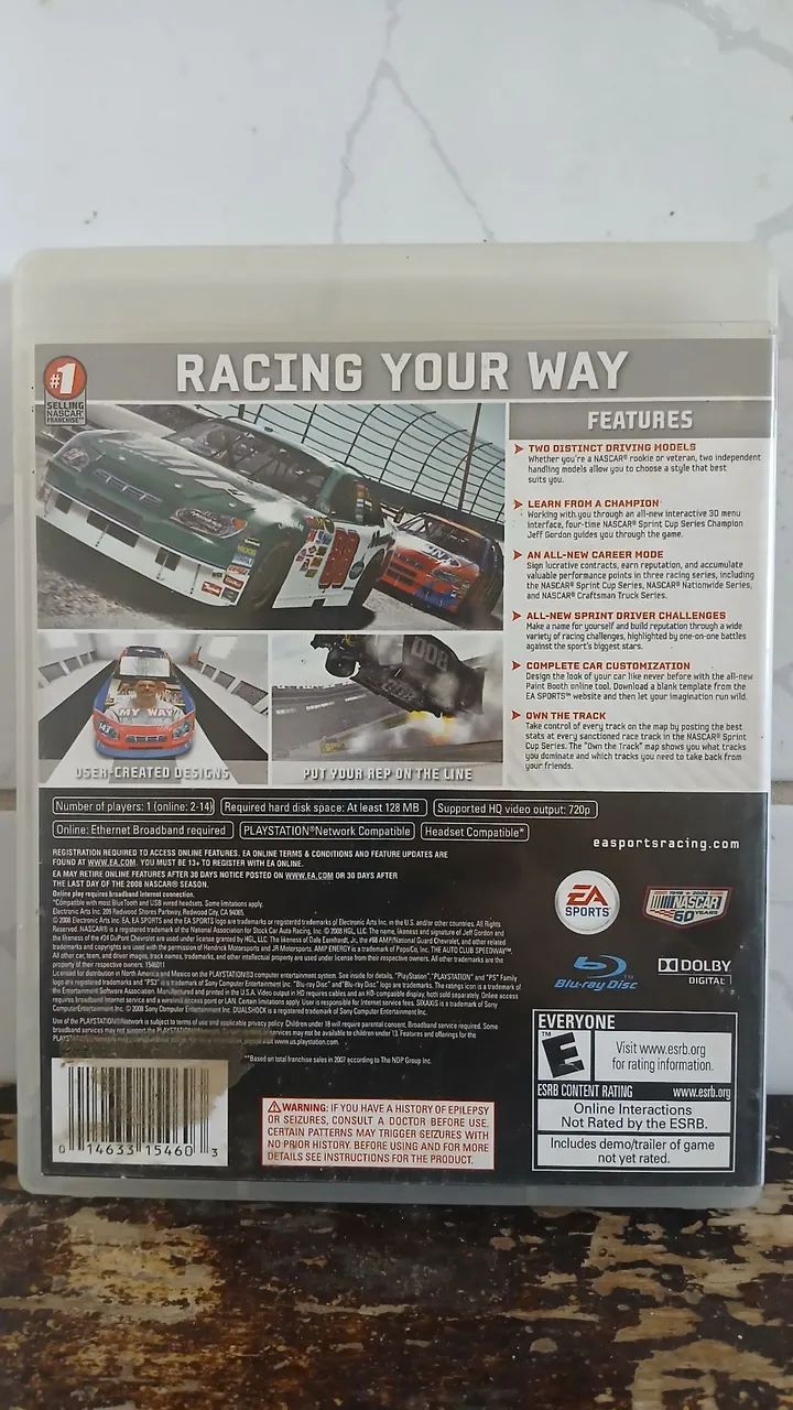 NASCAR 09 PS3 CIB - Foto 2