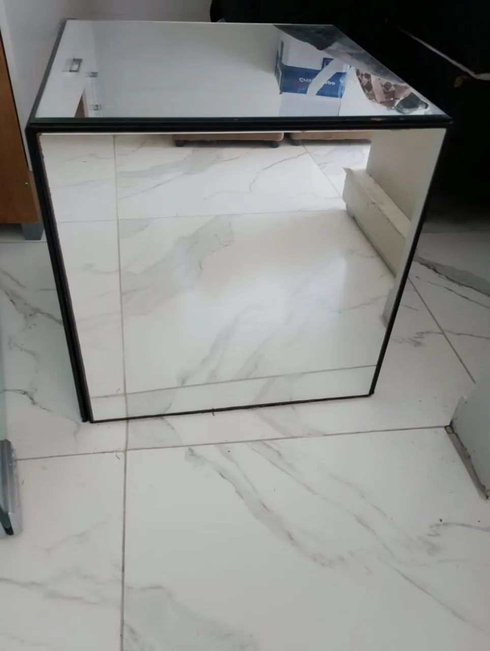 Mesa de canto espelhada - Foto 3