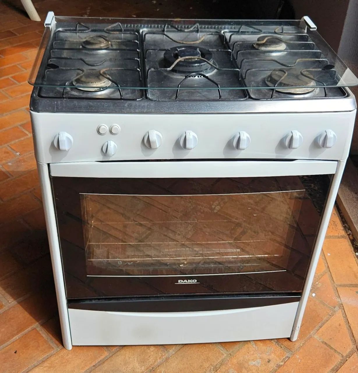 Vende - Se Fogão 5 Bocas Automático Dako + Mangueira E Registro ! - Foto 5