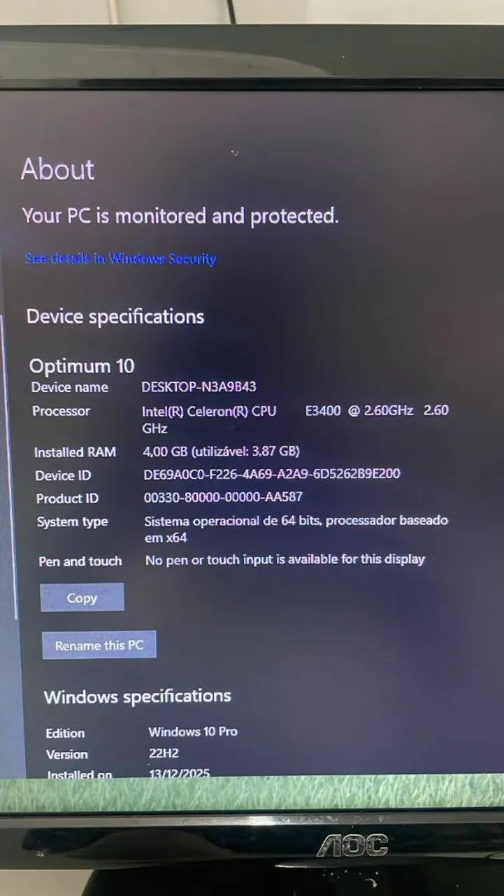 COMPUTADOR DE MESA - Foto 3