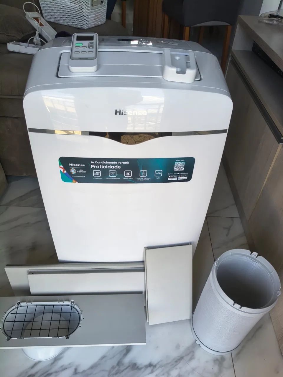 AR CONDICIONADO HISENSE 12 MIL BTUs - Foto 4