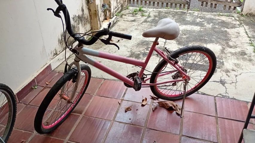 Bicicleta com marcha