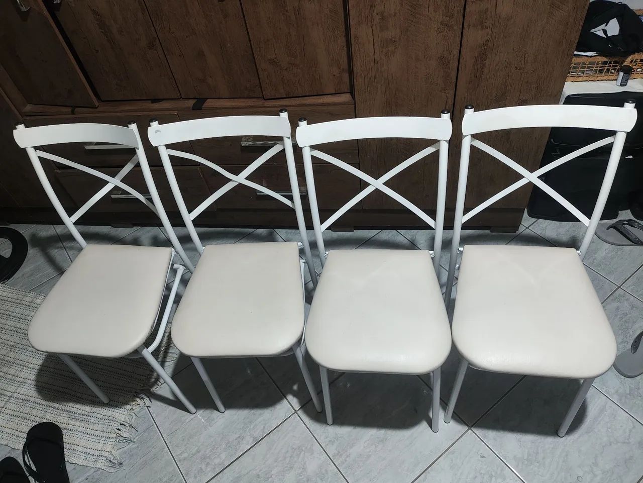 vendo conjunto de cadeiras 150kg