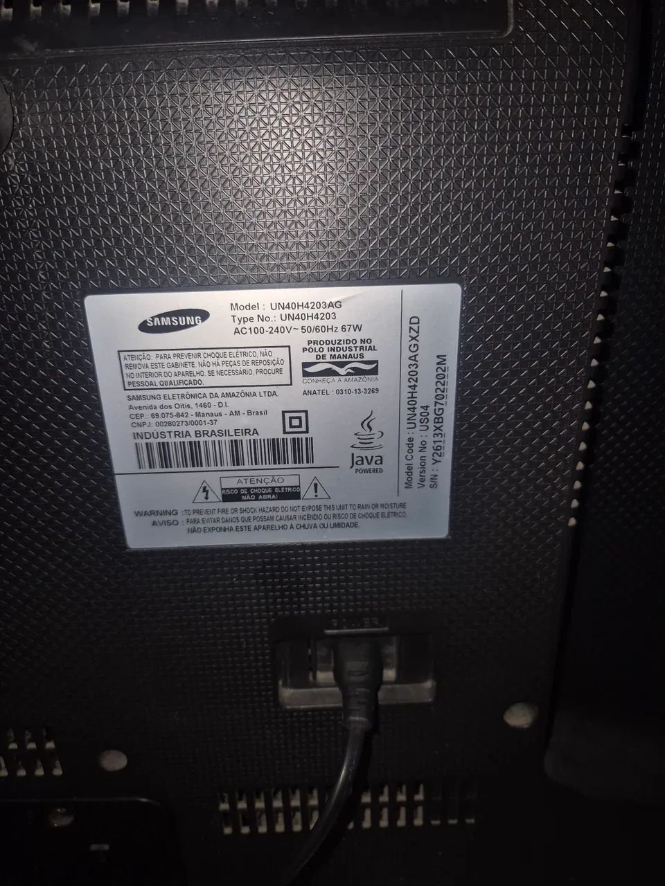 TV Smart Samsung 40 Polegadas LED (Funcionando Perfeitamente) - Foto 2