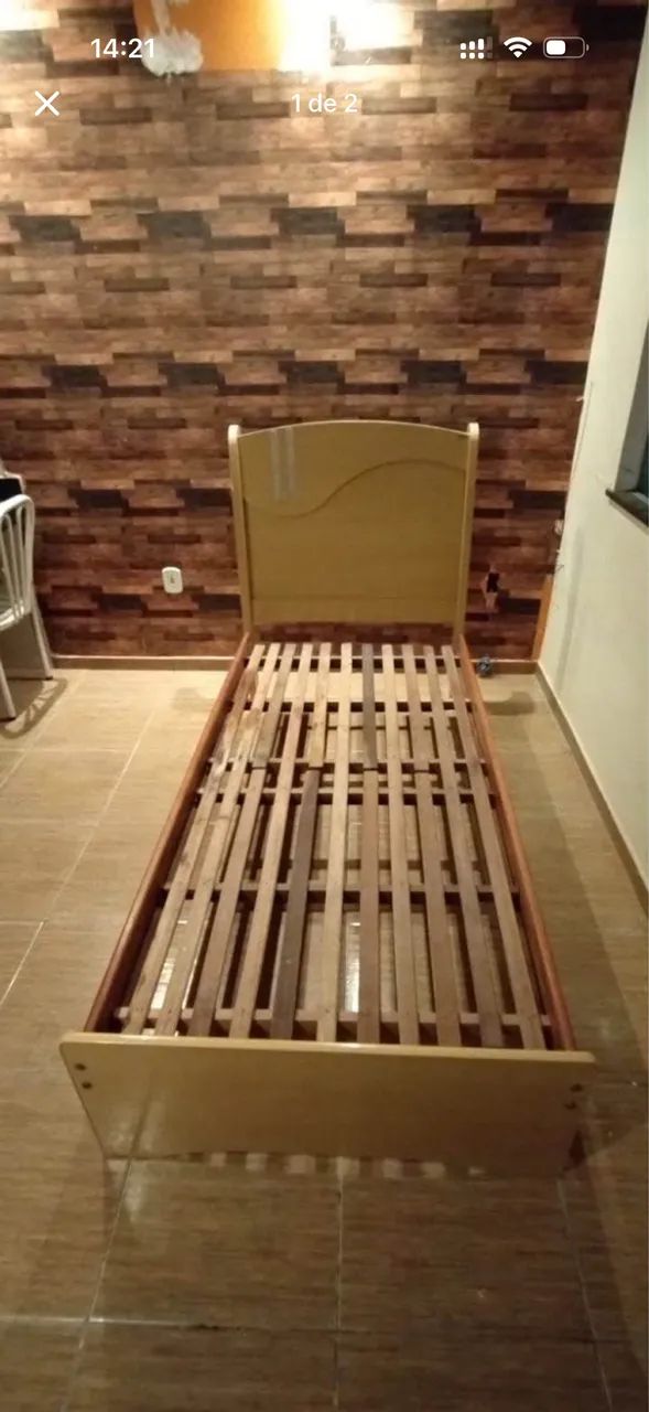Cama solteiro 