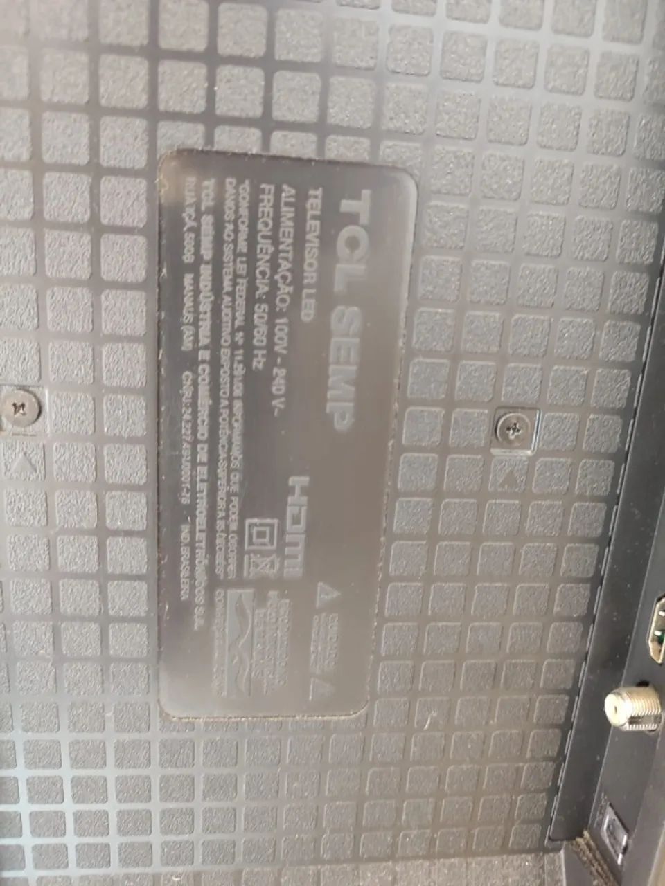 Smart TV TCL 65 polegadas - Com defeito - Foto 3