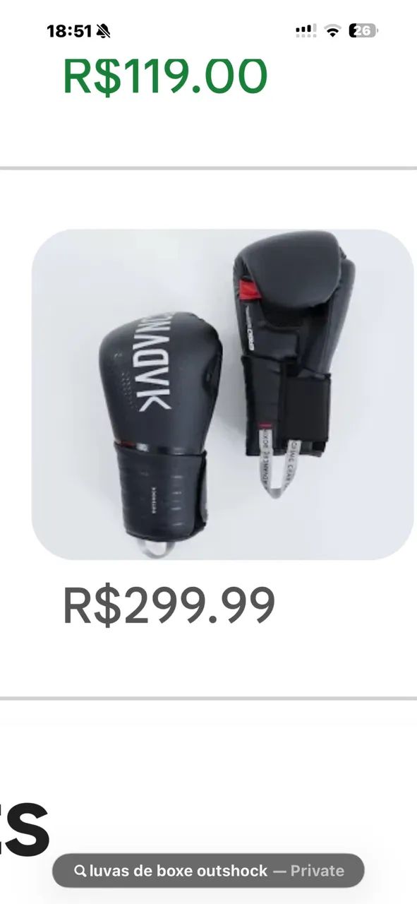 Luvas de boxe barato