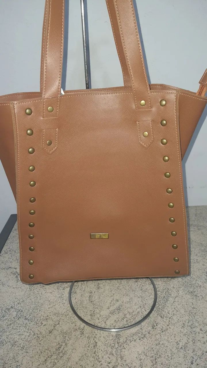 Bolsa grande em sintético  - Foto 2