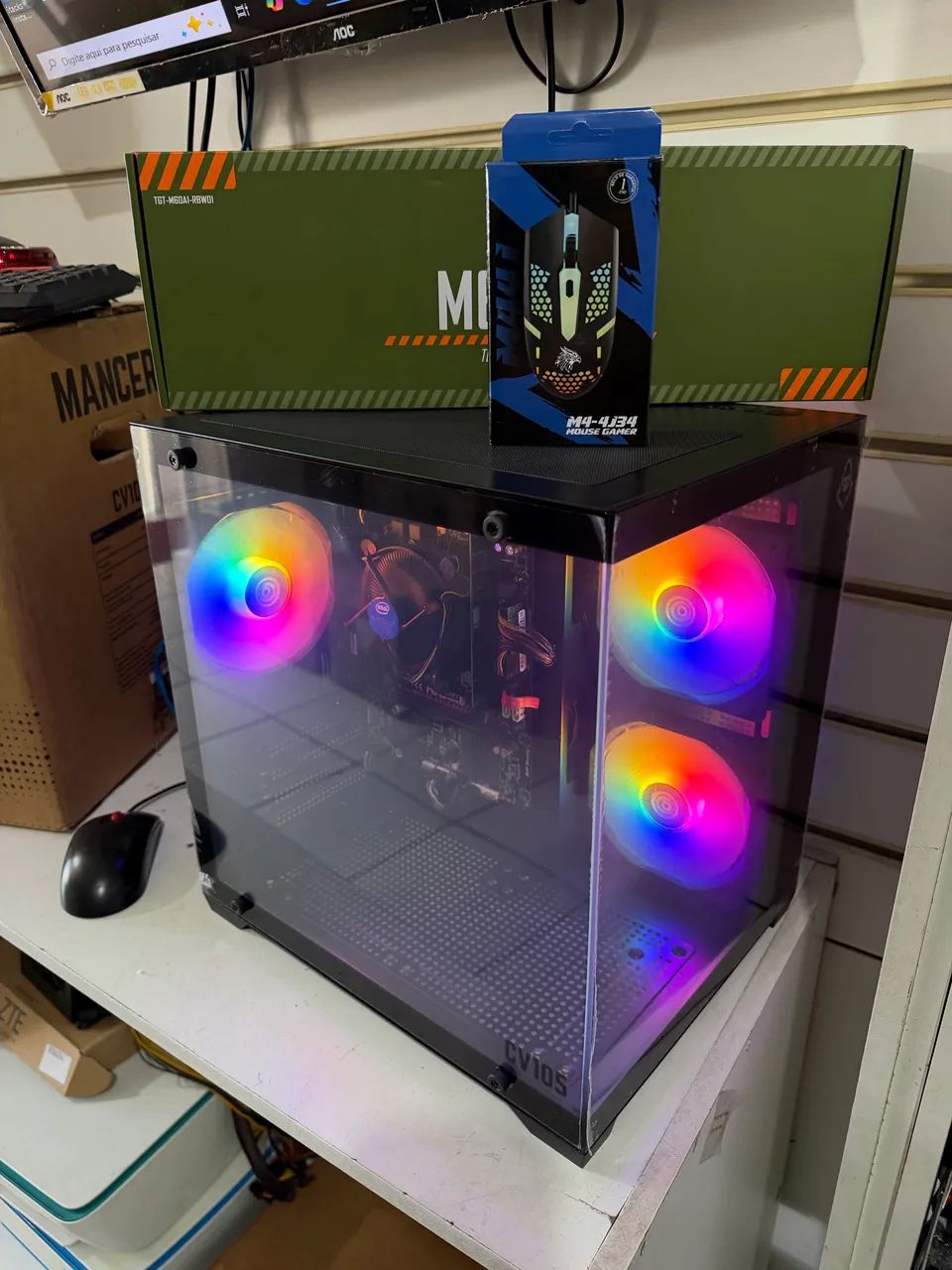 Pc Gamer AQUARIUM I5 Novo, Lacrado na Caixa 