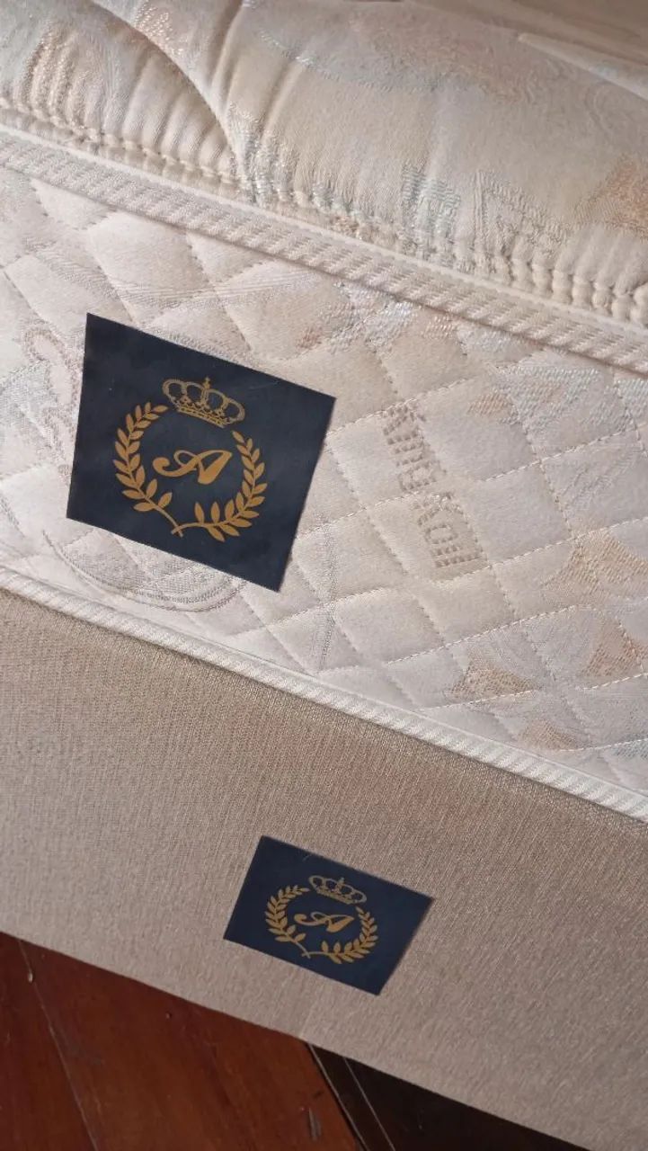 Cama box Queen completa frete grátis  - Foto 4
