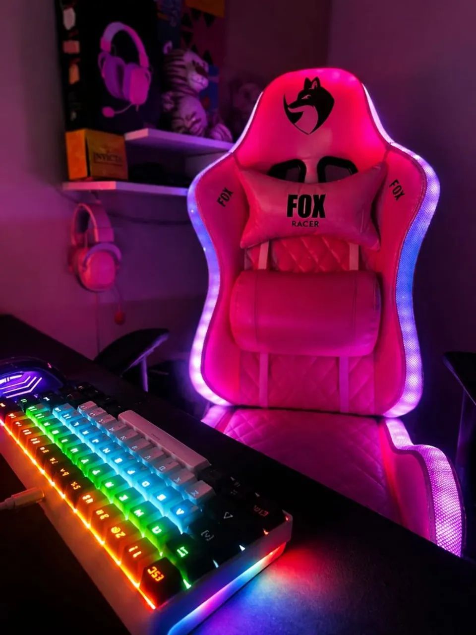 PC Gamer Completo Ryzen 5 + RX 5700XT + 2 Monitores + Cadeira RGB
