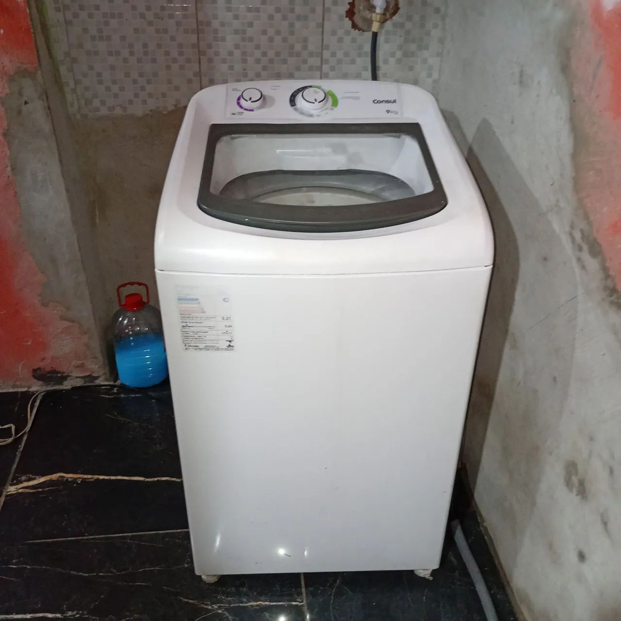 Máquina lava Consul 9k funciona perfeitamente bem 