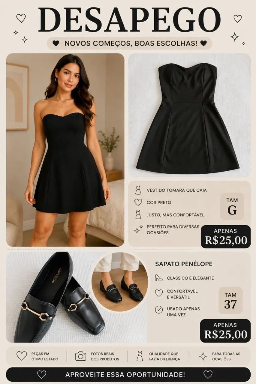 Roupas desapegos - Foto 4