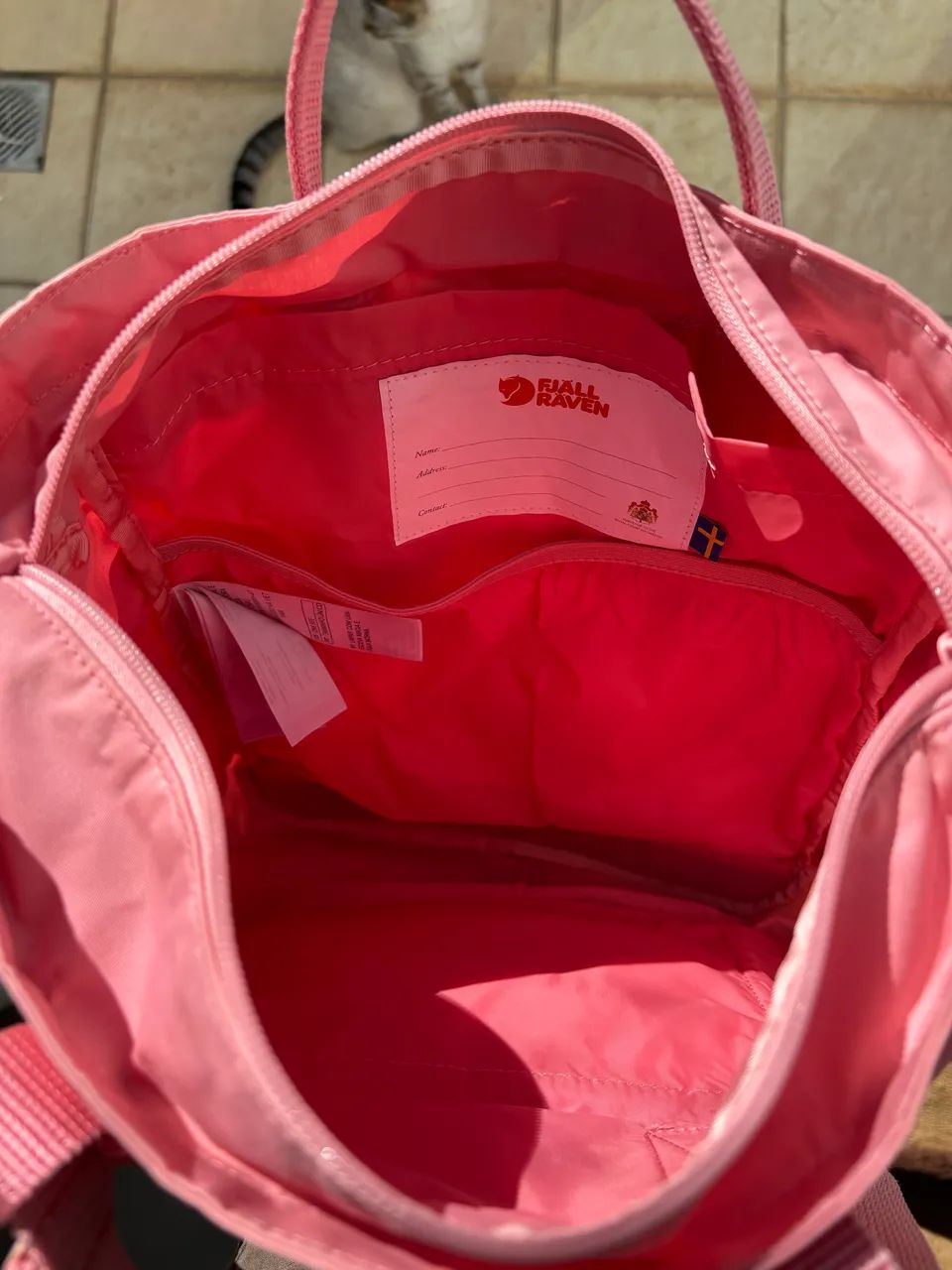 Mochila Kånken Clássica Pink - Foto 4