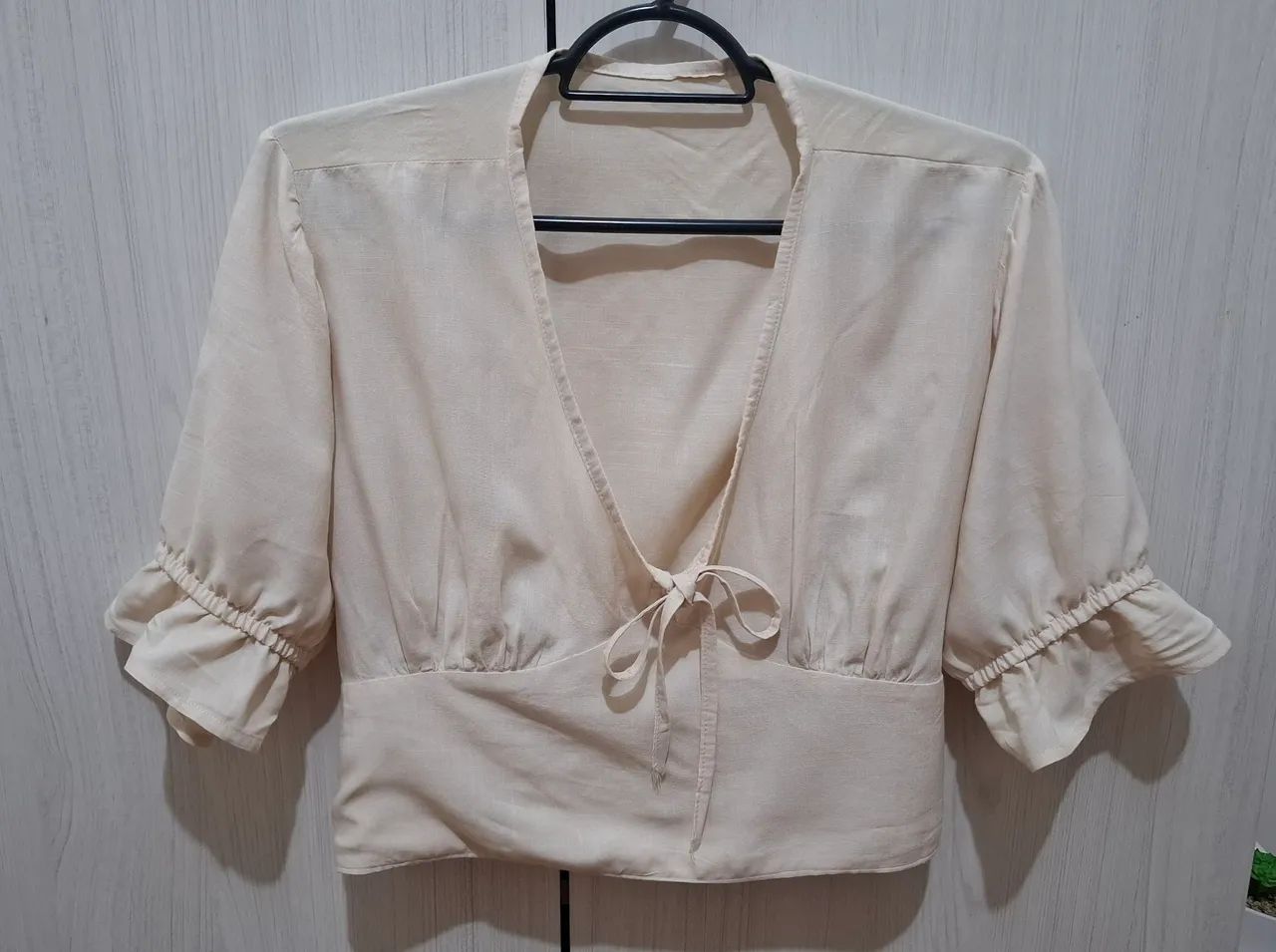 Blusa feminina bege