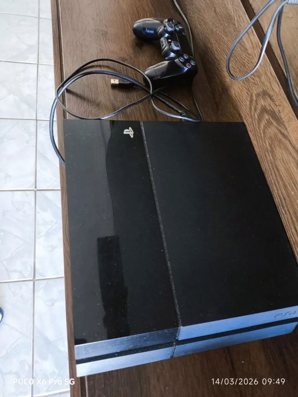 PS4 COMPLETO + JOGOS + CONTROLES - SÓ PEGAR E JOGAR!