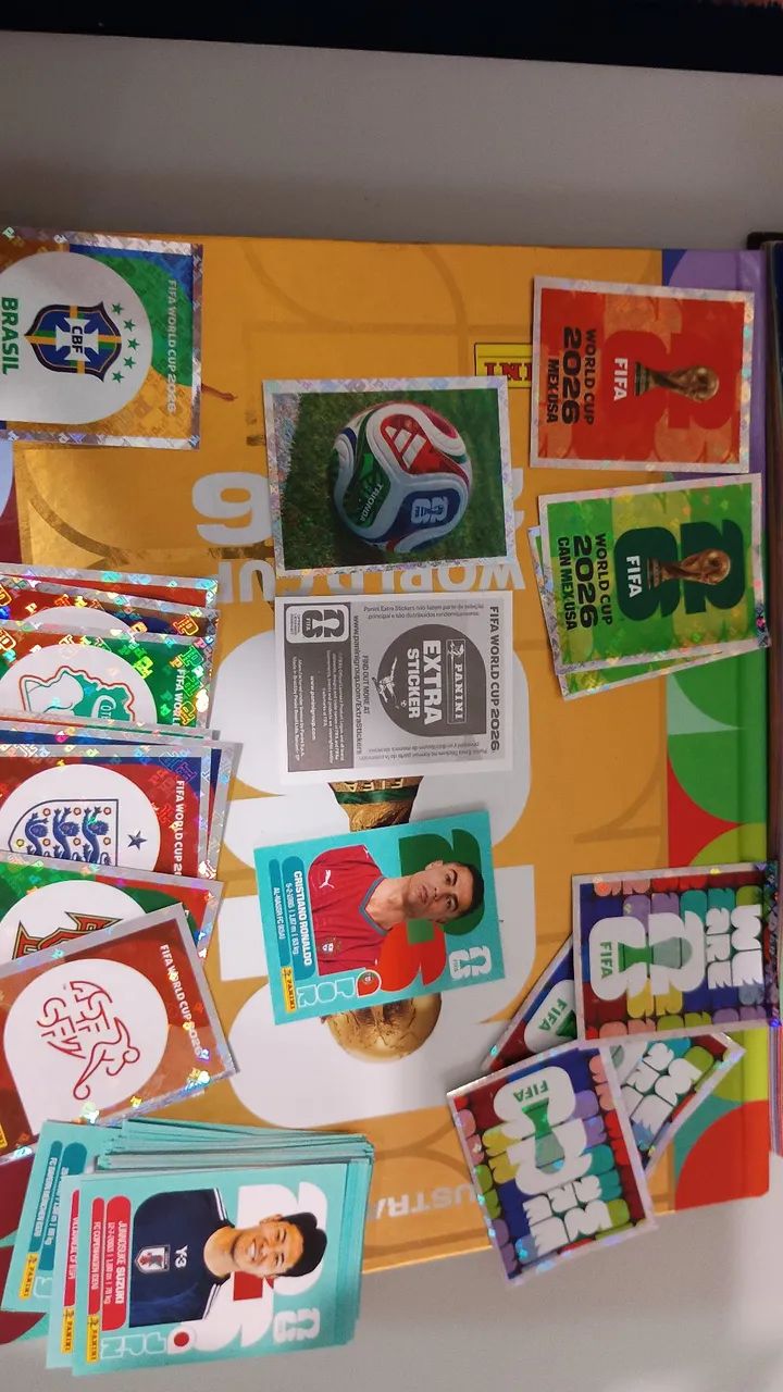 Figurinhas da copa  - Foto 5