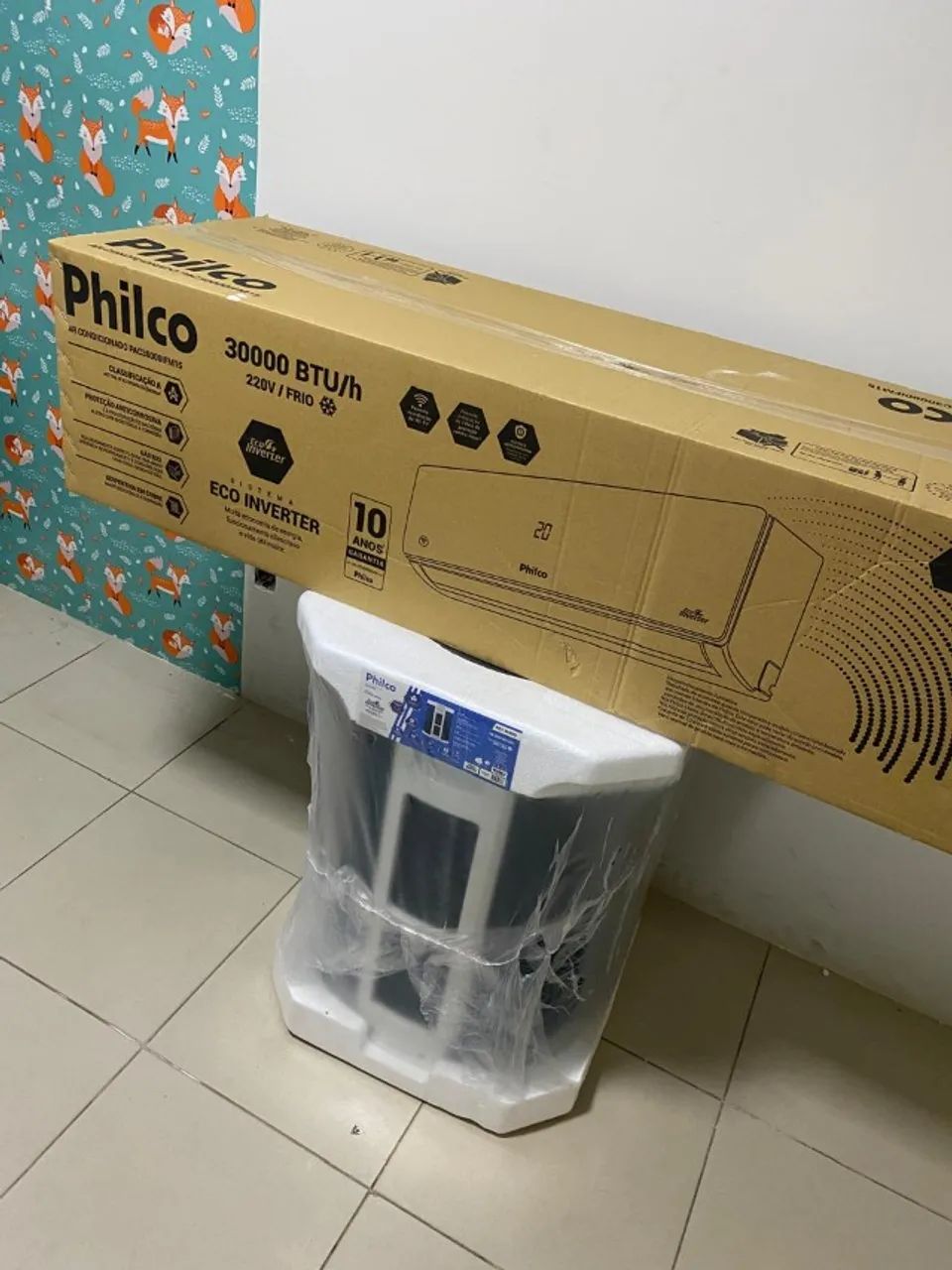 Ar Condicionado Split Philco INVERTER 24000 BTUs  - NOVO