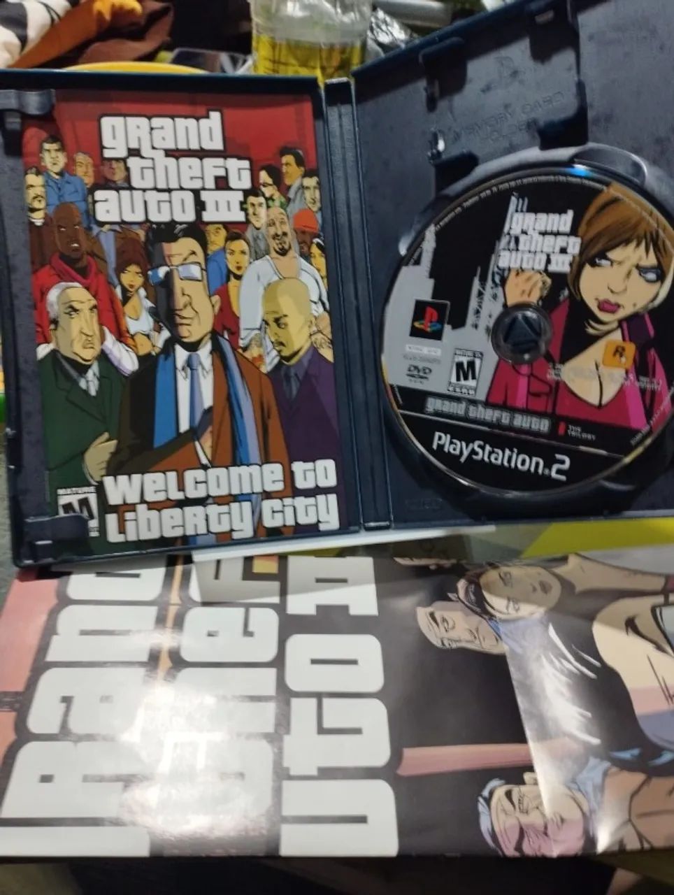 Gta 3 ps2 original completo com mapa e manual - Foto 2