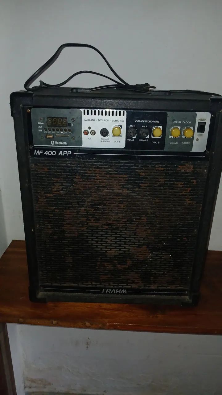 Caixa de som com Bluetooth 