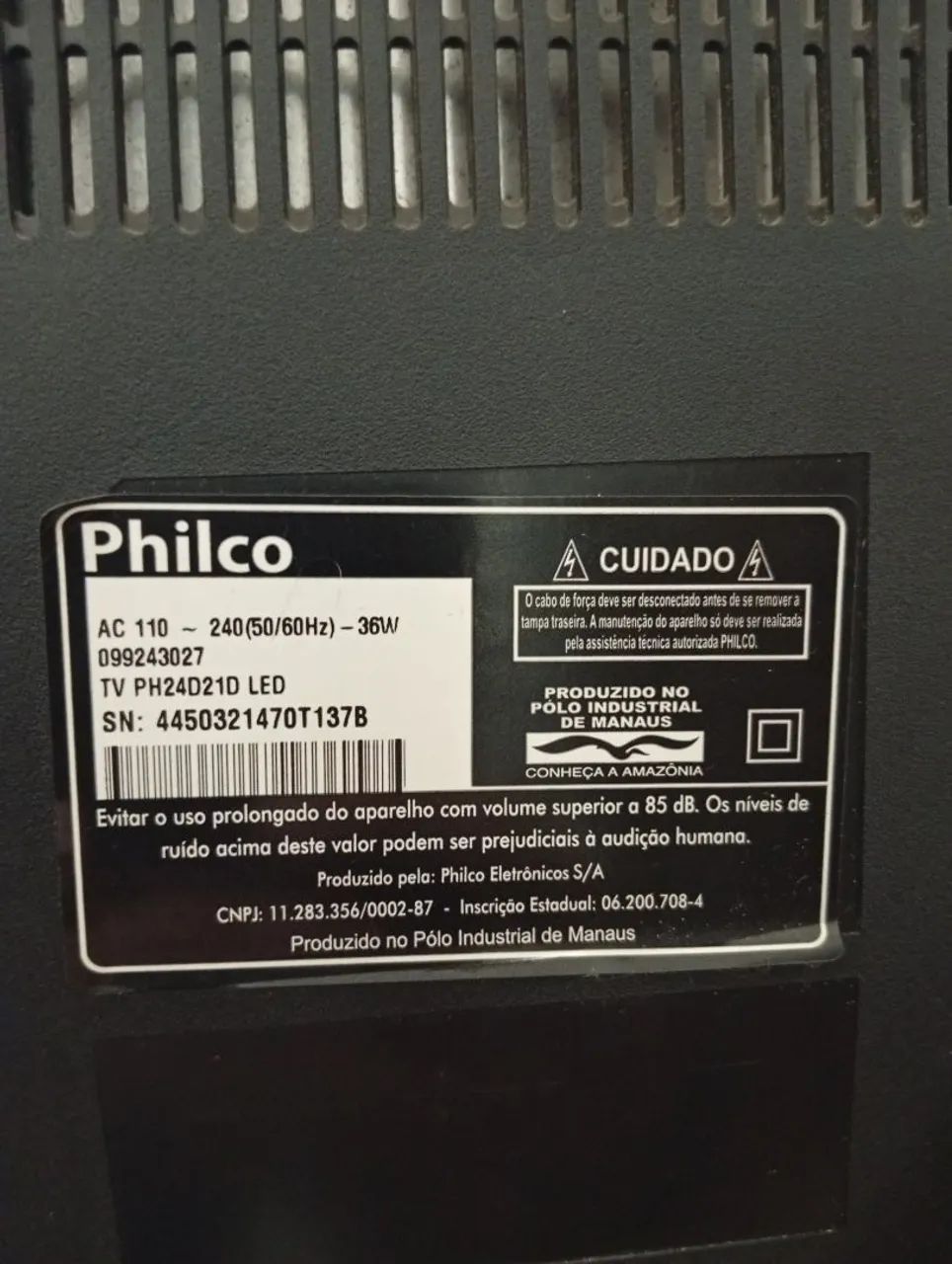 Tv led Philco 24 polegadas  - Foto 5