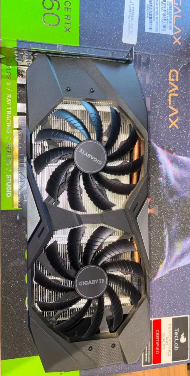 Placa de Vídeo GeForce RTX 2060 Super - Usada