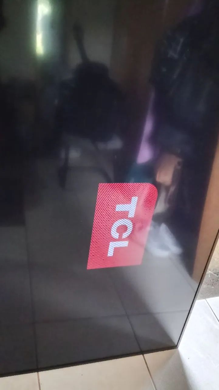 Televisão Smart TCL 55 Polegadas Modelo 55p65us Funcionando Zn Sp Tem Que Retirar Leia