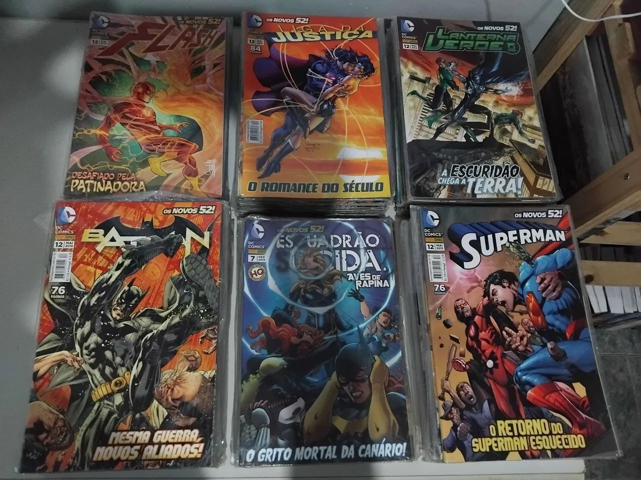 75 Edições Novos 52, Batman, Lanterna Verde, Esquadrão Suicida, Flash, Superman, Liga - Foto 2