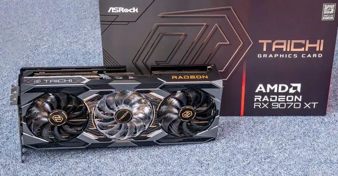 ASROCK 9070XT TAICHI - Foto 2