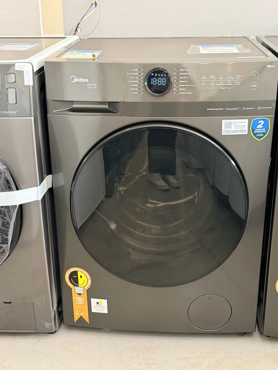 LAVADORA DE ROUPAS LAVA E SECA MIDEA  - Foto 2