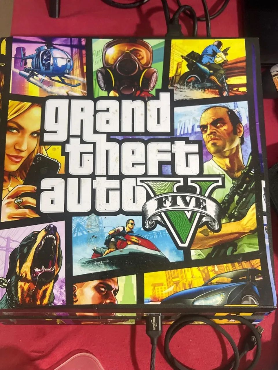 Ps4 3 controle com jogos 