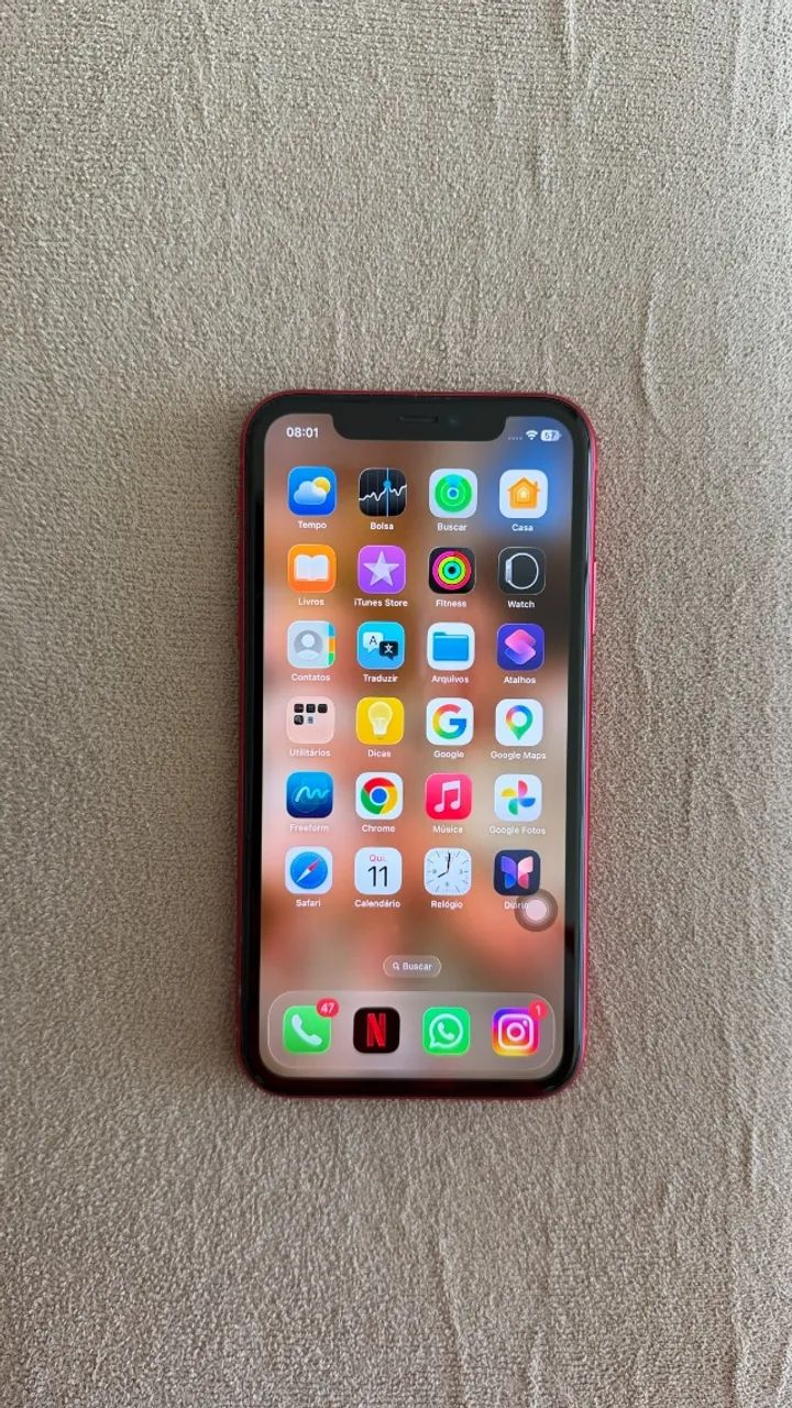 iPhone 11 128GB Red (PRODUCT)RED - Conservado e Sem Defeitos - Foto 5