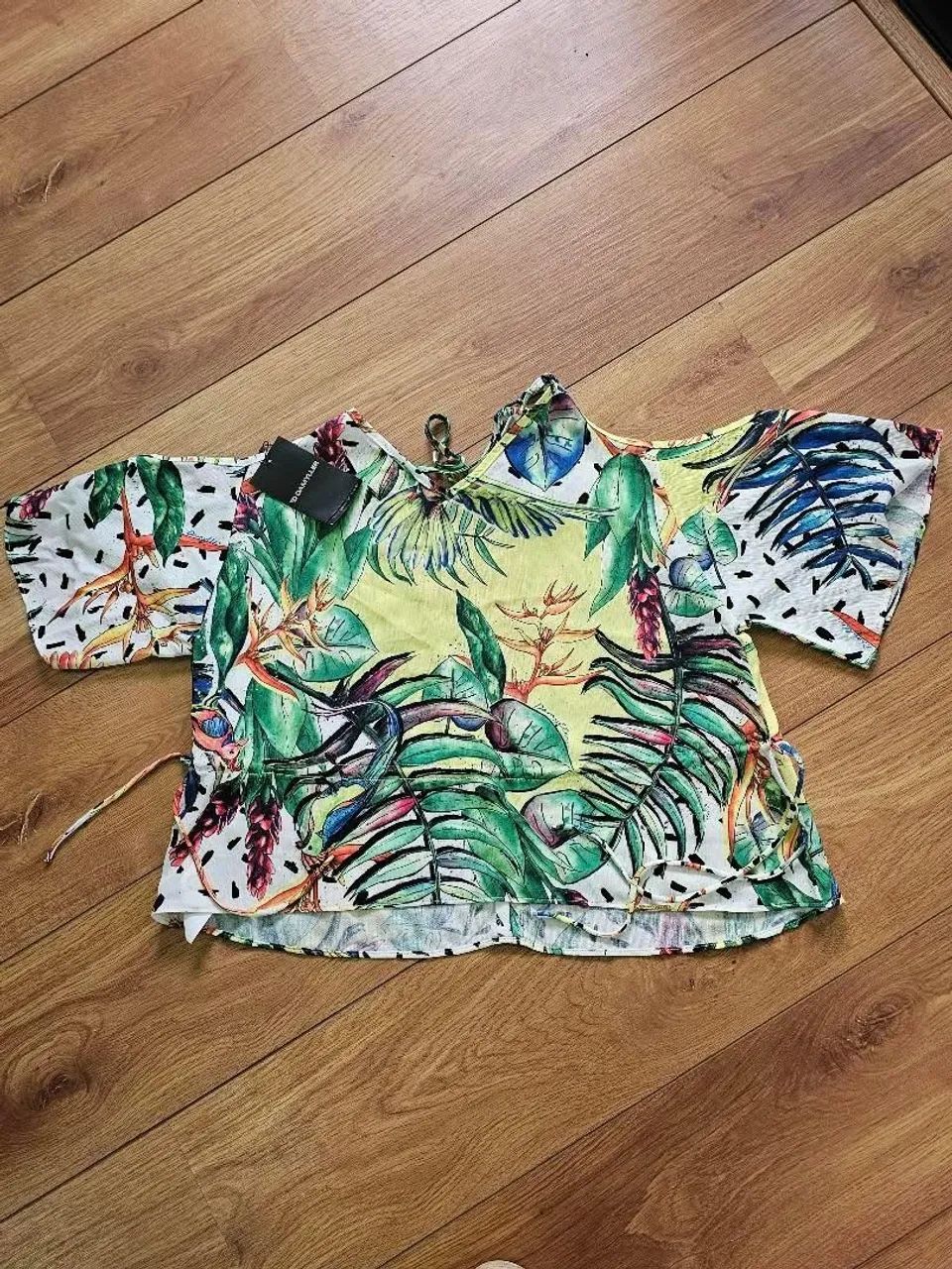 Blusa Fem.Estampada Damyller Nova c etiqueta G - Foto 3