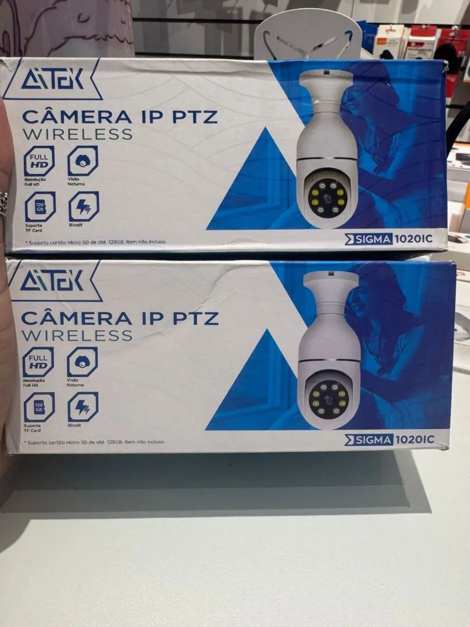 Câmera lâmpada Wi-Fi  - Foto 2