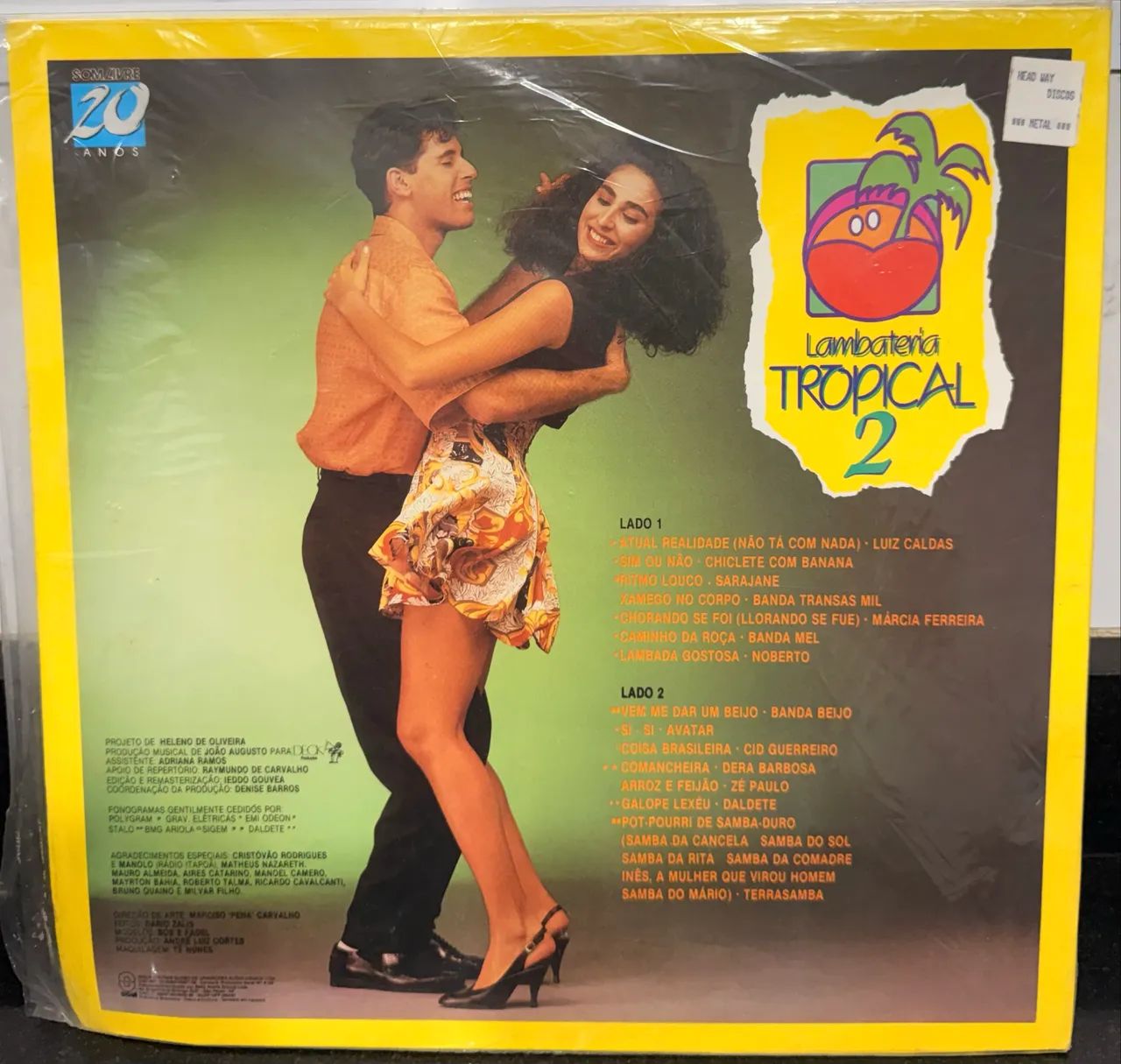 Lambateria Tropical 2 - Coletânea | LP Vinil - Foto 2