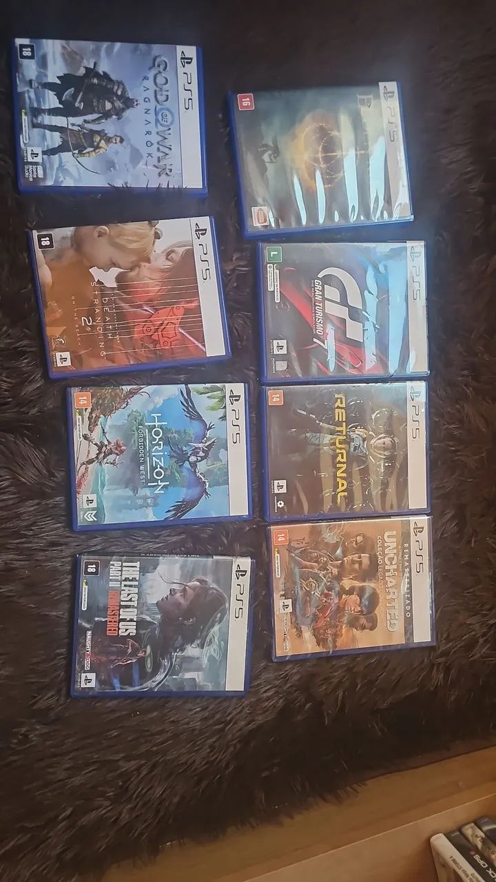 Jogos PS5 e PS4