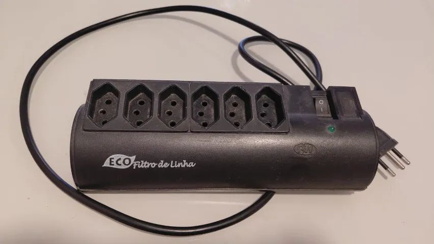 Filtro de Linha ECO com 6 Tomadas