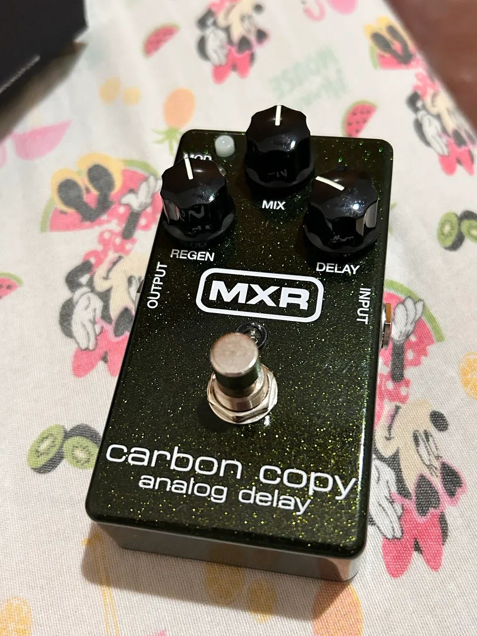 Pedal Carbon Copy, MXR analog Delay, usa - Instrumentos musicais