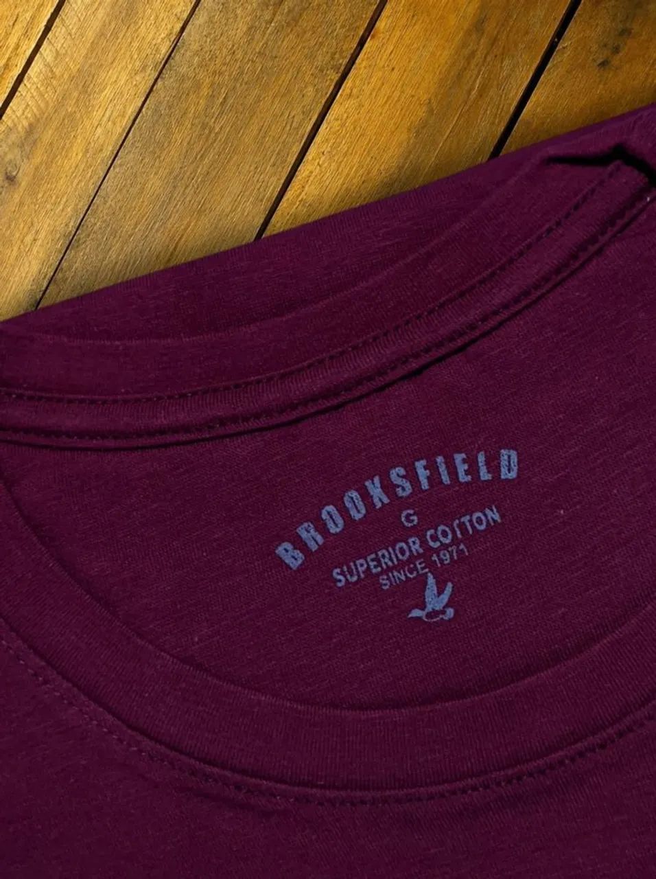camiseta brooksfield básica  - Foto 3